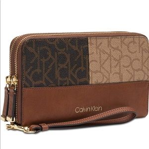 Calvin Klein Zip Around Wallet/Wristlet